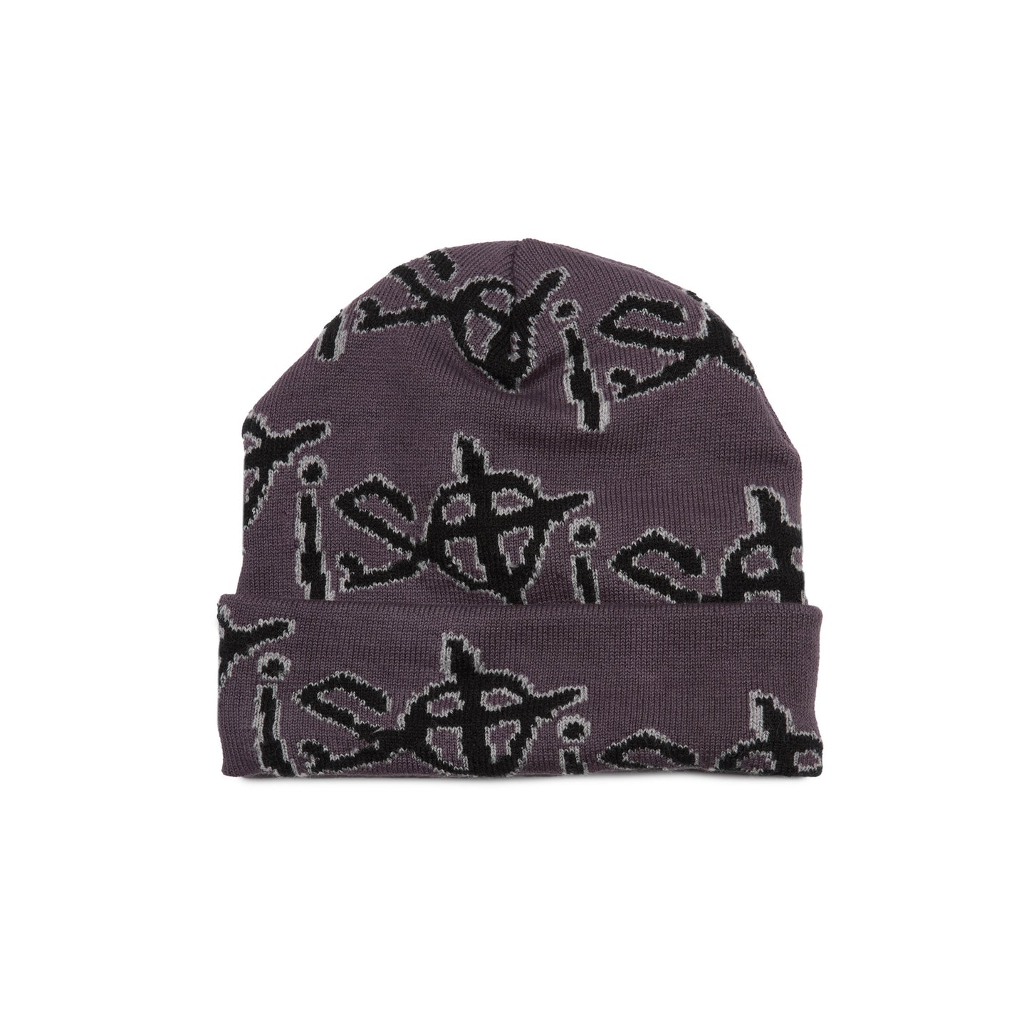 iso Jacquard Knit Beanie