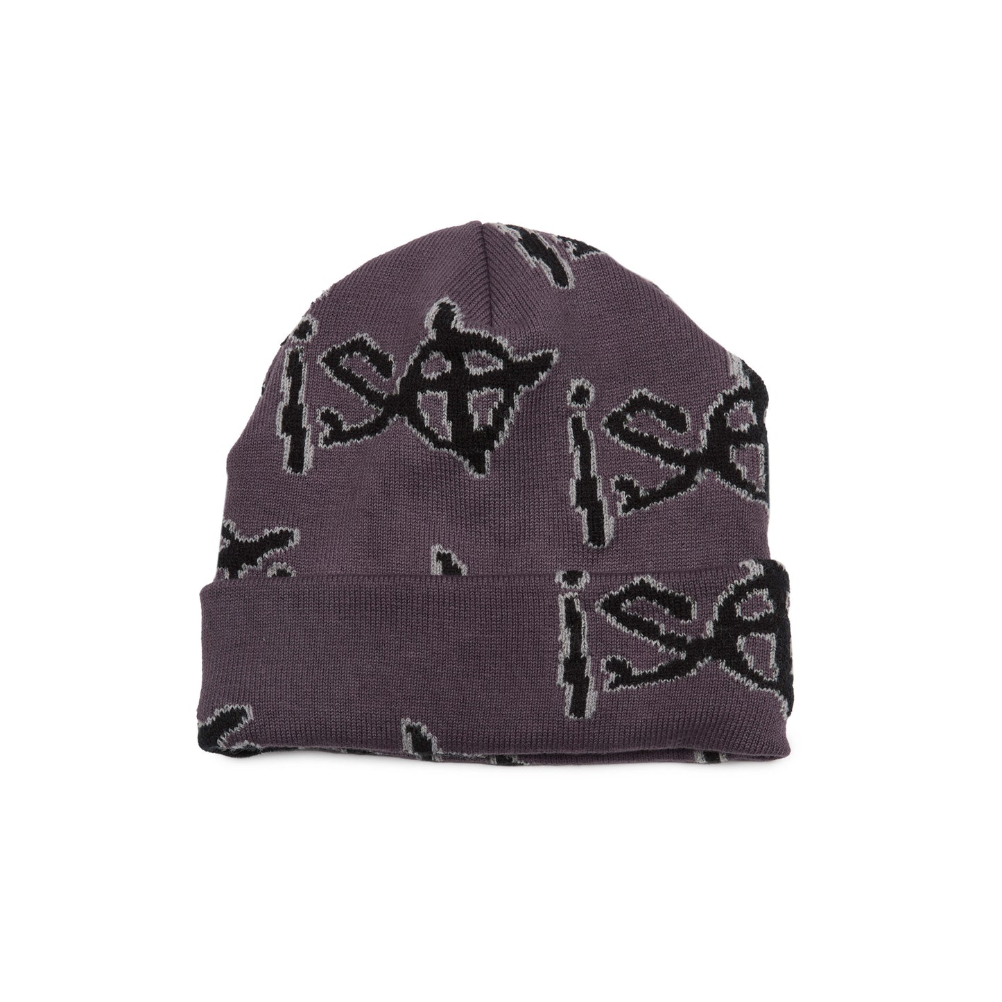 iso Jacquard Knit Beanie