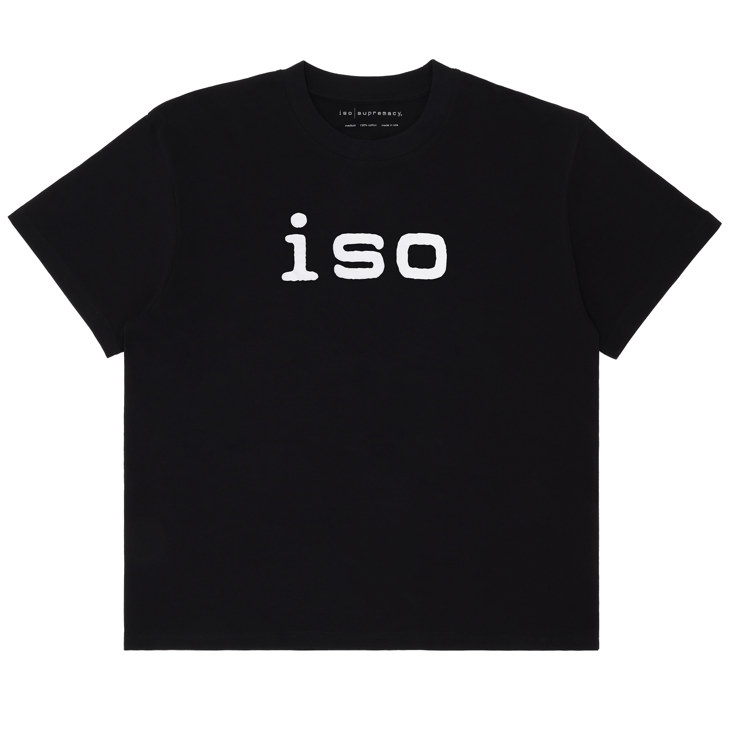 ISO Spellout (Black) T - Shirt