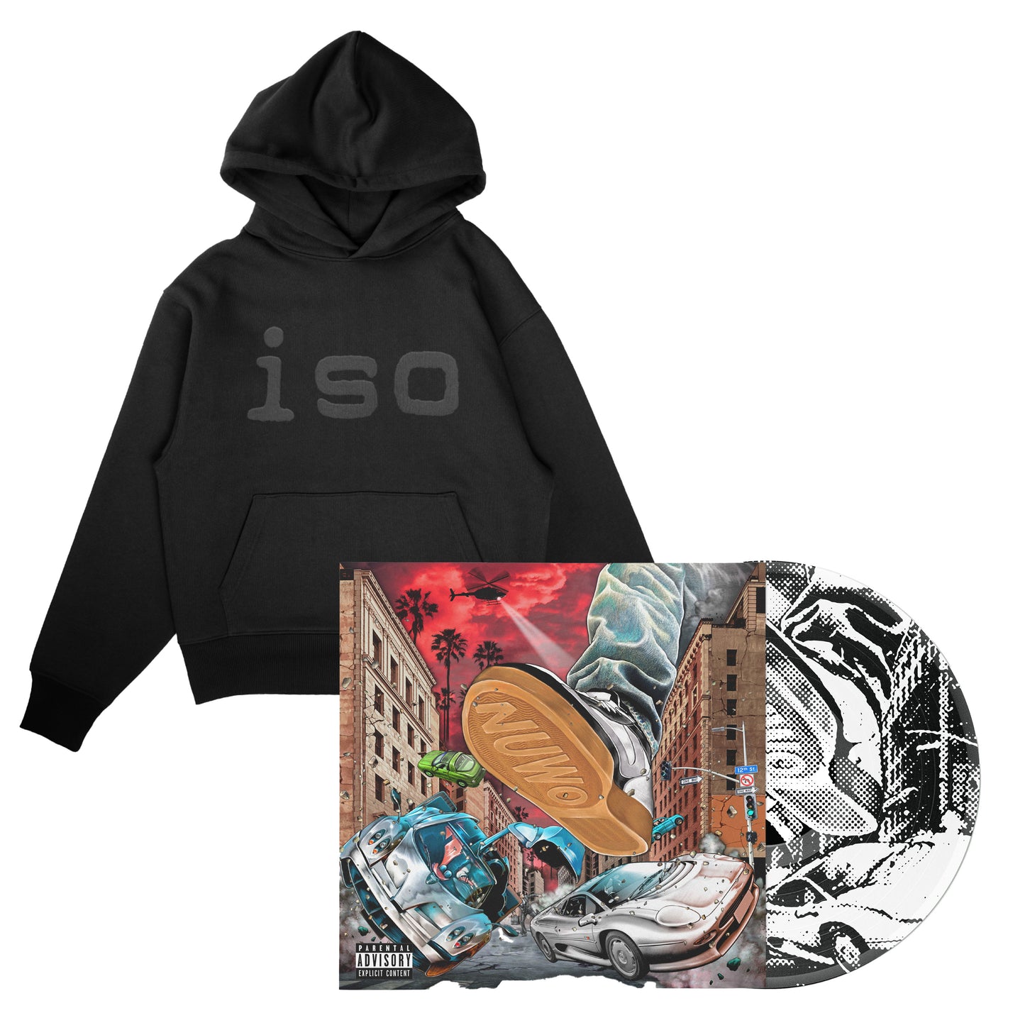 Larger Than Life Blackout Hoodie Bundle