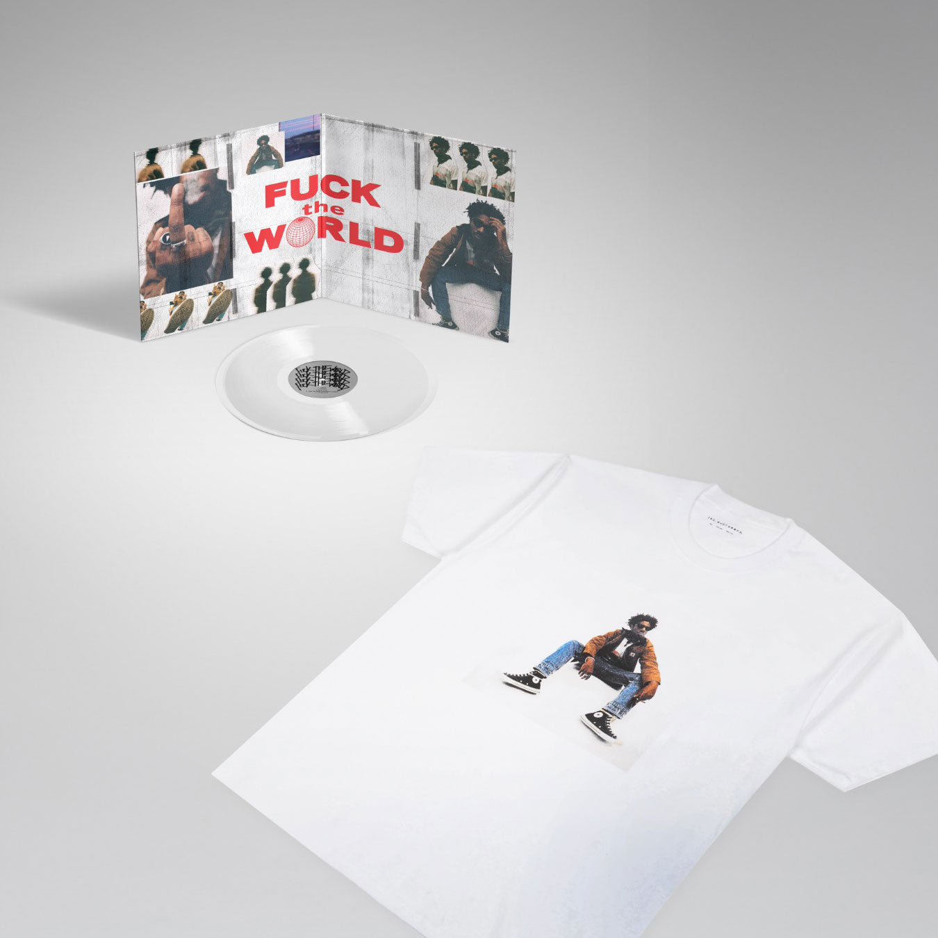 Fuck the World Clear Vinyl Bundle