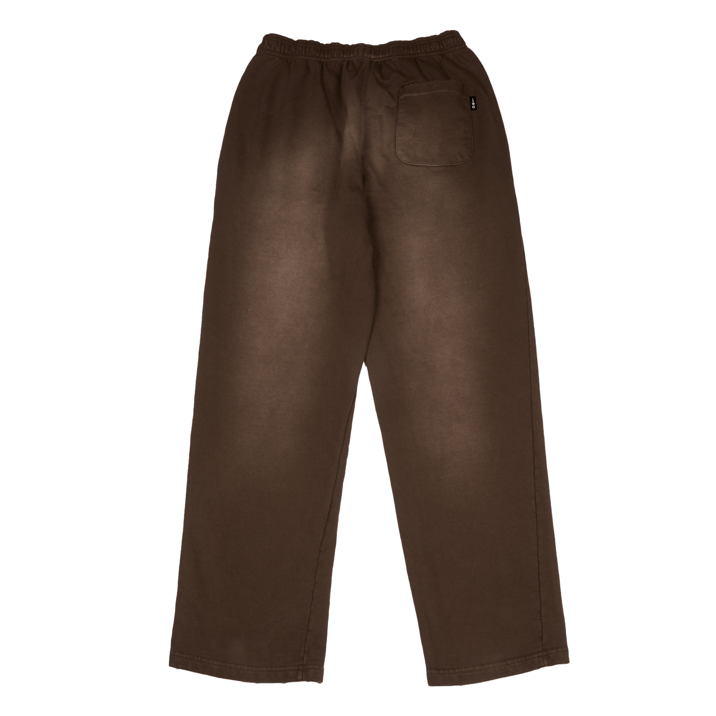 iso Frayed Logo Sweatpant (Brown)