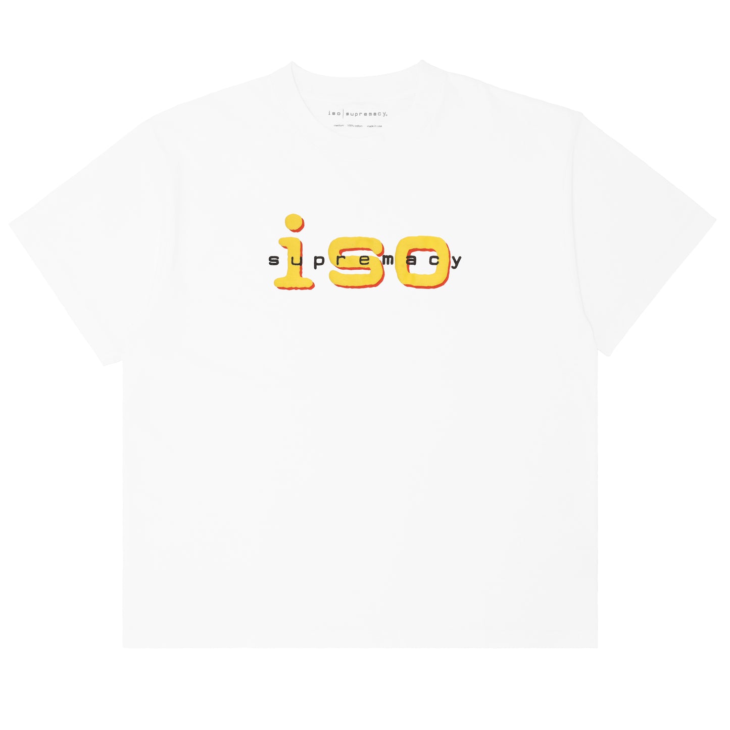 2 Tone Logo  (White) T-Shirt