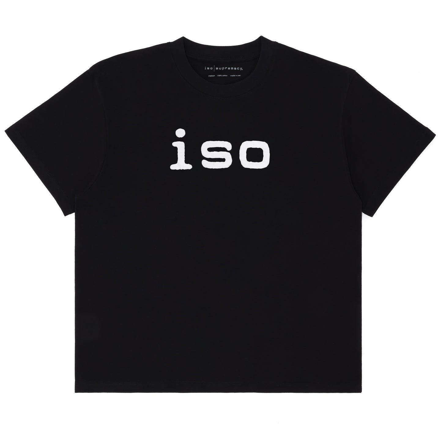 ISO Spellout (Black) T - Shirt