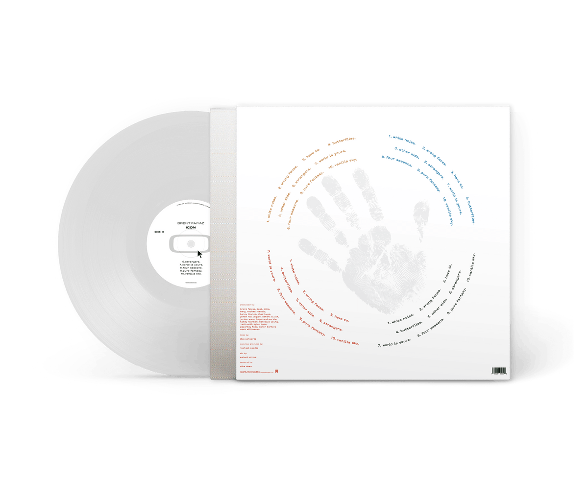 Icon - Clear Vinyl LP – iso|supremacy Icon - Clear Vinyl LP – iso|supremacy