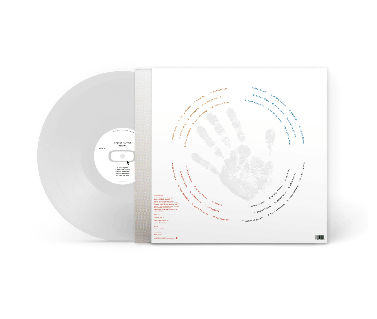 Icon - Clear Vinyl LP