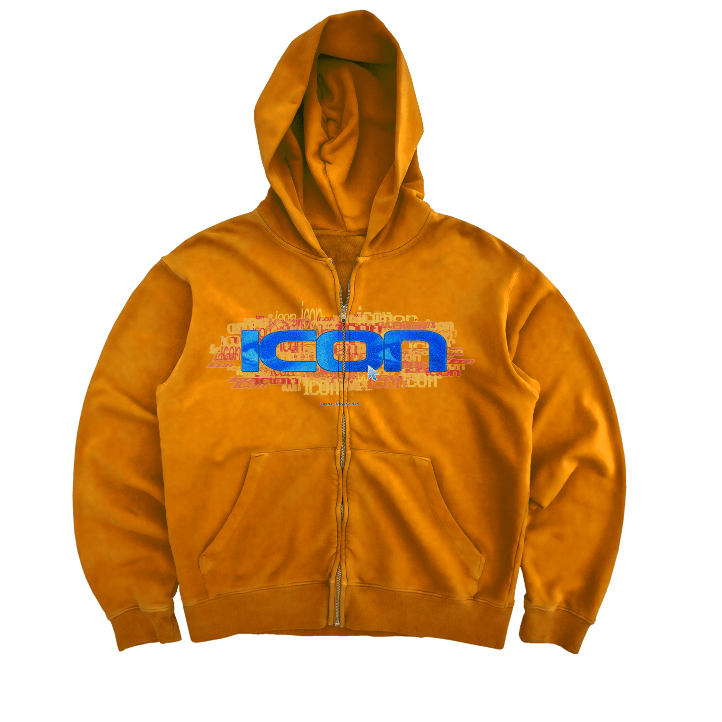 Icon Keyword Zip Hoddie